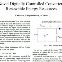 A Novel Digitally Controlled Converter for Renewable Energy Resources