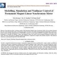 Modelling, Simulation and Nonlinear Control of Permanent Magnet Linear Synchronous Motor
